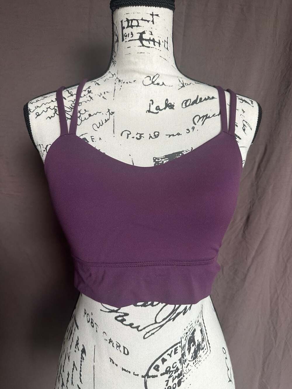 Yoga Bra in Purple